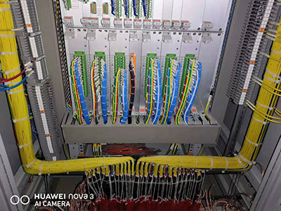 江西鄱陽垃圾焚燒發電安裝項目電纜二次接線